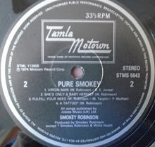Load image into Gallery viewer, Smokey Robinson : Pure Smokey (LP, Album, RE)