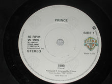 Load image into Gallery viewer, Prince : 1999 / Little Red Corvette (7", Single, RE, Pap)