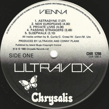 Load image into Gallery viewer, Ultravox : Vienna (LP, Album)