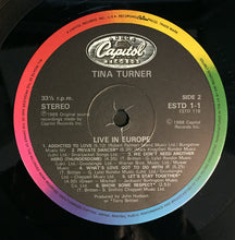 Load image into Gallery viewer, Tina Turner : Tina Live In Europe (2xLP, Album, Gat)