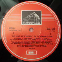 Load image into Gallery viewer, Elgar* - Janet Baker, Richard Lewis (3), Kim Borg, Hallé Choir, Sheffield Philharmonic Chorus, The Ambrosian Singers, Hallé Orchestra, Sir John Barbirolli : The Dream Of Gerontius (2xLP, RP + Box)