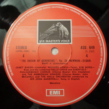 Load image into Gallery viewer, Elgar* - Janet Baker, Richard Lewis (3), Kim Borg, Hallé Choir, Sheffield Philharmonic Chorus, The Ambrosian Singers, Hallé Orchestra, Sir John Barbirolli : The Dream Of Gerontius (2xLP, RP + Box)