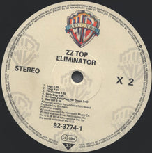 Load image into Gallery viewer, ZZ Top : Eliminator (LP, Album)