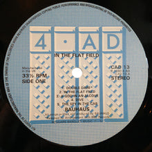 Load image into Gallery viewer, Bauhaus : In The Flat Field (LP, Album, T1)