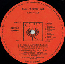 Load image into Gallery viewer, Johnny Cash : Hello, I'm Johnny Cash (LP, Album)