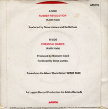 Load image into Gallery viewer, Blood Donor : Rubber Revolution (7", Single, Red)