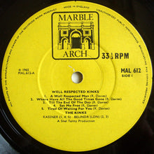 Load image into Gallery viewer, The Kinks : Well Respected Kinks (LP, Comp, Mono, Fli)