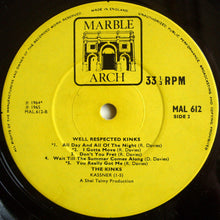 Load image into Gallery viewer, The Kinks : Well Respected Kinks (LP, Comp, Mono, Fli)