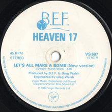 Load image into Gallery viewer, Heaven 17 : Come Live With Me (7", Single, Pap)