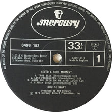 Load image into Gallery viewer, Rod Stewart : Never A Dull Moment (LP, Album, Gat)