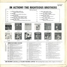 Load image into Gallery viewer, The Righteous Brothers : In Action! (LP, Comp, Mono)