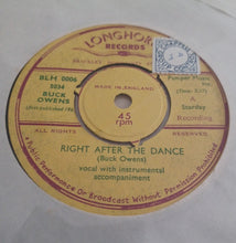 Load image into Gallery viewer, Buck Owen - Down On The Corner Of Love / Right After The Dance 7"