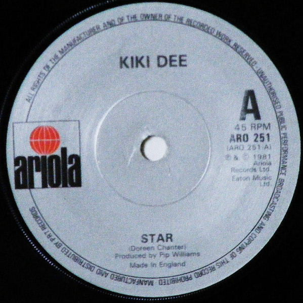 Buy Kiki Dee : Star (7", Single, Pic) online for the lowest price at