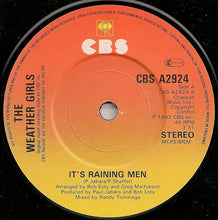 Load image into Gallery viewer, The Weather Girls : It's Raining Men (7", Single, Pap)