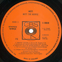 Load image into Gallery viewer, Mott The Hoople : Mott (LP, Album, Gat)