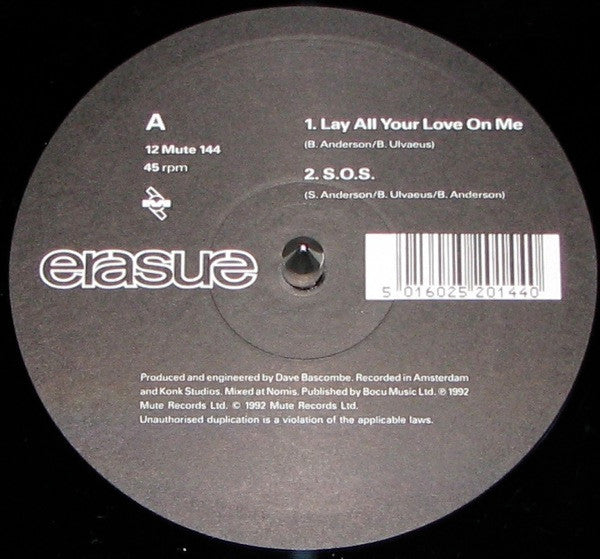 Buy Erasure AbbaEsque (12", EP) online for the lowest price at