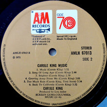 Load image into Gallery viewer, Carole King : Music (LP, Album, Gat)