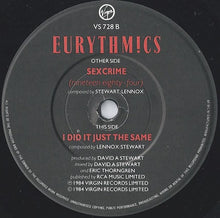 Load image into Gallery viewer, Eurythmics : Sexcrime (Nineteen Eighty • Four) (7", Single)
