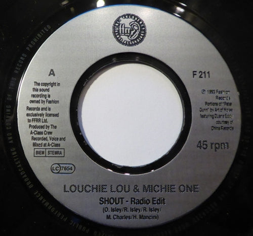 Louchie Lou & Michie One : Shout  (7
