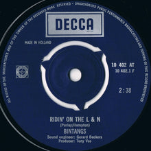 Load image into Gallery viewer, Bintangs : Ridin' On The L & N / Down South Blues (7", Single, Mono, Pus)