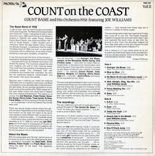 Load image into Gallery viewer, Count Basie Orchestra Featuring Joe Williams : Count On The Coast Vol. II (LP)