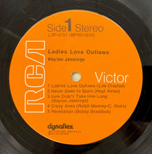 Load image into Gallery viewer, Waylon Jennings : Ladies Love Outlaws (LP, Album, Dyn)
