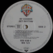 Load image into Gallery viewer, Ry Cooder : Get Rhythm (LP, Album)