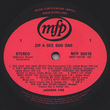 Load image into Gallery viewer, The Jackson 5 : Zip A Dee Doo Dah (LP, Comp)