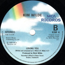 Load image into Gallery viewer, Kim Wilde : You Keep Me Hangin' On (7", Single, Pap)