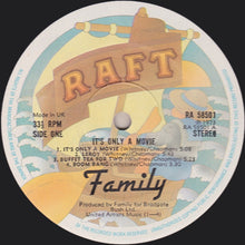 Load image into Gallery viewer, Family (6) : It's Only A Movie (LP, Album, RE)