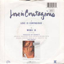 Load image into Gallery viewer, Taja Sevelle : Love Is Contagious (7", Single, Alt)