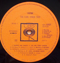Load image into Gallery viewer, The Earl Hines Trio : Fatha (LP, Album)