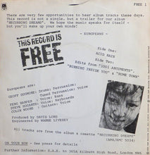 Load image into Gallery viewer, Europeans : This Record Is Free (7", Smplr)