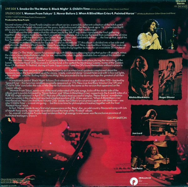 Buy Deep Purple : The Mark II Purple Singles (LP, Comp, Pur