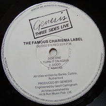 Load image into Gallery viewer, Genesis : Three Sides Live (2xLP, Album, Gat)