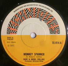 Load image into Gallery viewer, Dave & Ansel Collins : Monkey Spanner (7", Single, Sol)