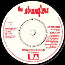 Load image into Gallery viewer, The Stranglers : No More Heroes (7", Single, Red)