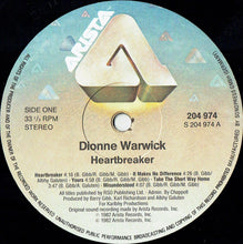 Load image into Gallery viewer, Dionne Warwick : Heartbreaker (LP, Album)