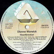 Load image into Gallery viewer, Dionne Warwick : Heartbreaker (LP, Album)