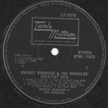 Load image into Gallery viewer, Smokey Robinson & The Miracles : Greatest Hits (LP, Comp, RE)