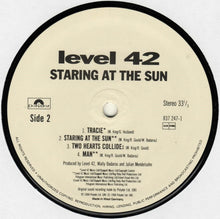 Load image into Gallery viewer, Level 42 : Staring At The Sun (LP, Album)