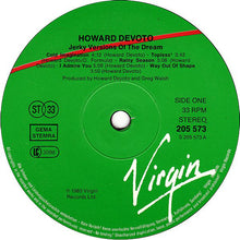 Load image into Gallery viewer, Howard Devoto : Jerky Versions Of The Dream (LP, Album)