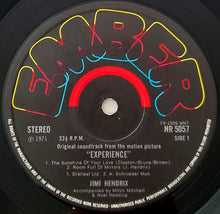 Load image into Gallery viewer, Jimi Hendrix : Original Sound Track 'Experience' (LP, Album, Gat)
