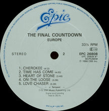 Load image into Gallery viewer, Europe (2) : The Final Countdown (LP, Album)