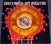 Load image into Gallery viewer, Guns N' Roses : Live And Let Die (12", Single, Ltd, Ora)