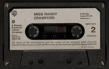Load image into Gallery viewer, Randy Crawford : Miss Randy Crawford (Cass, Album)