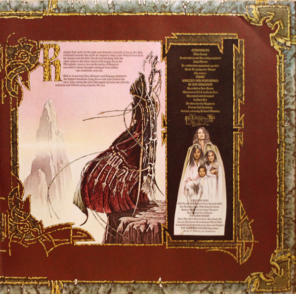 Buy Jon Anderson : Olias Of Sunhillow (LP, Album, Gat) online for