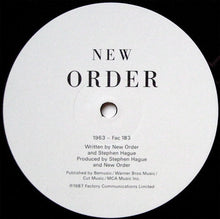 Load image into Gallery viewer, New Order : True Faith / 1963 (12", Single)
