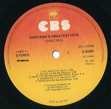 Load image into Gallery viewer, Santana : Santana's Greatest Hits (LP, Comp, RP)