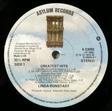 Load image into Gallery viewer, Linda Ronstadt : Greatest Hits (LP, Comp, Gat)